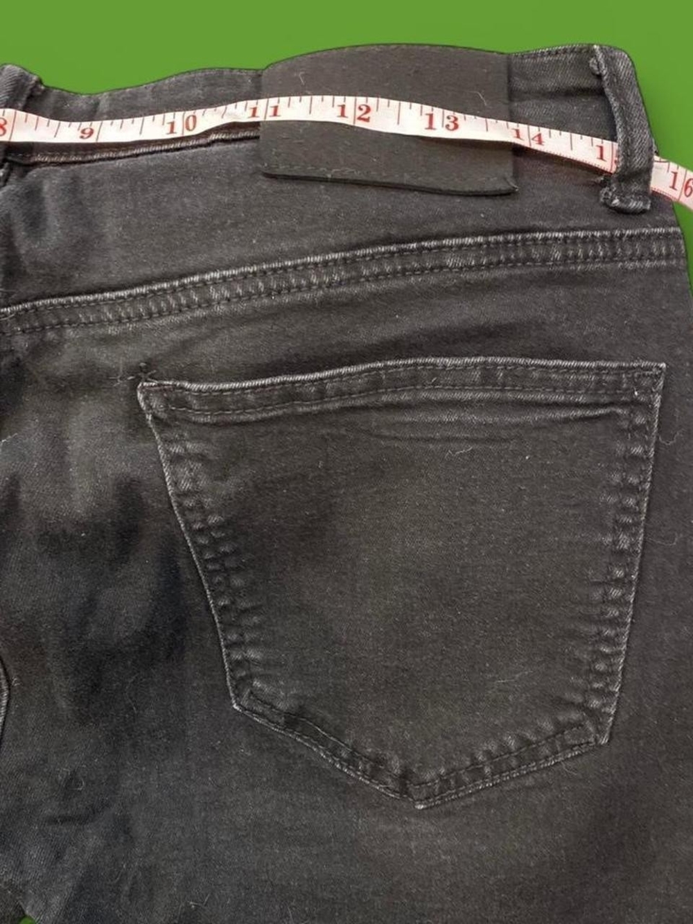 Forever 21 Black Skinny Jeans with Red Rose Embroidery - Picture 6 of 7